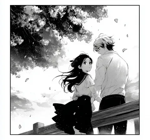 搞笑题材漫画的轻松欢乐插画